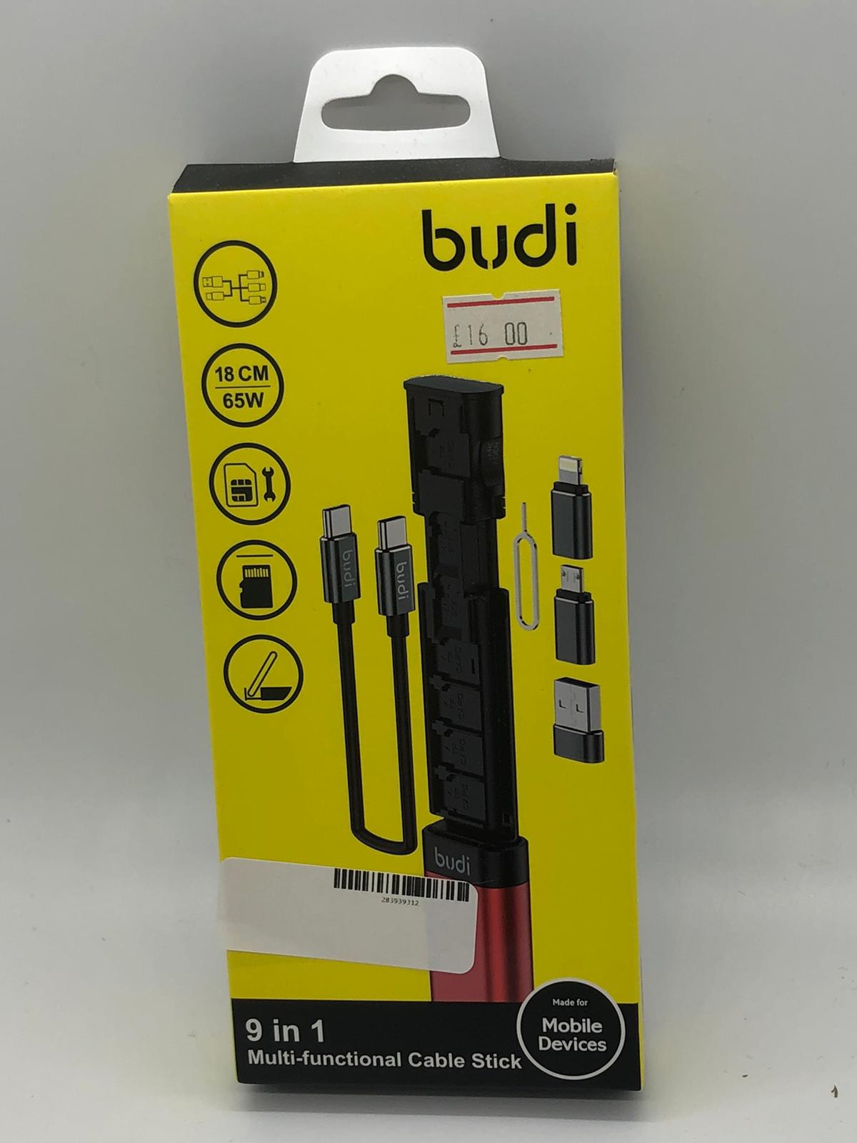 Budi 9 In 1 Multi Functional Cable Stick