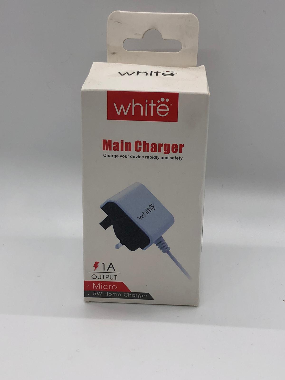 White Main Charger5w