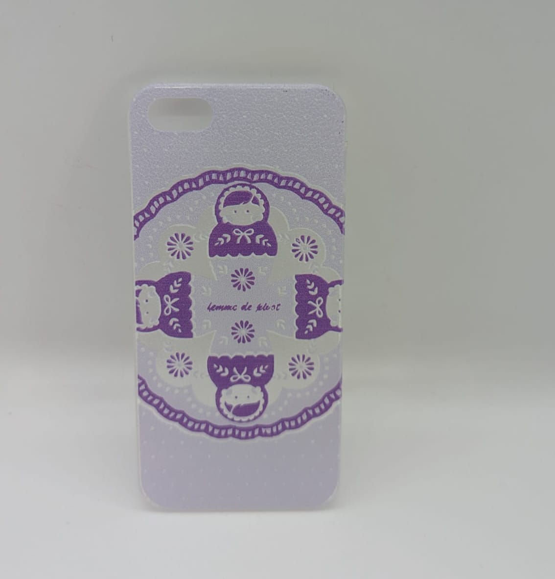Iphone 5,5s, Se 2016 1x Purple Fibre Case