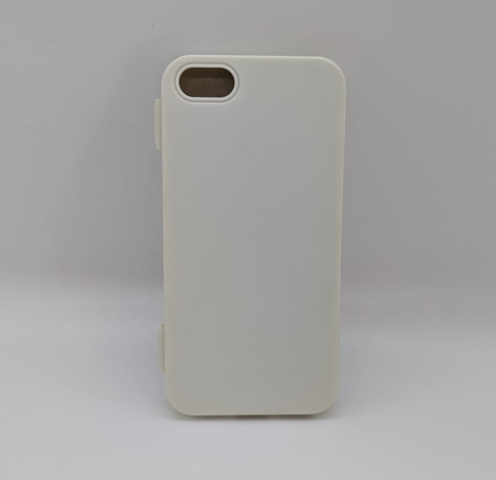 White Polymer Wallet Cover