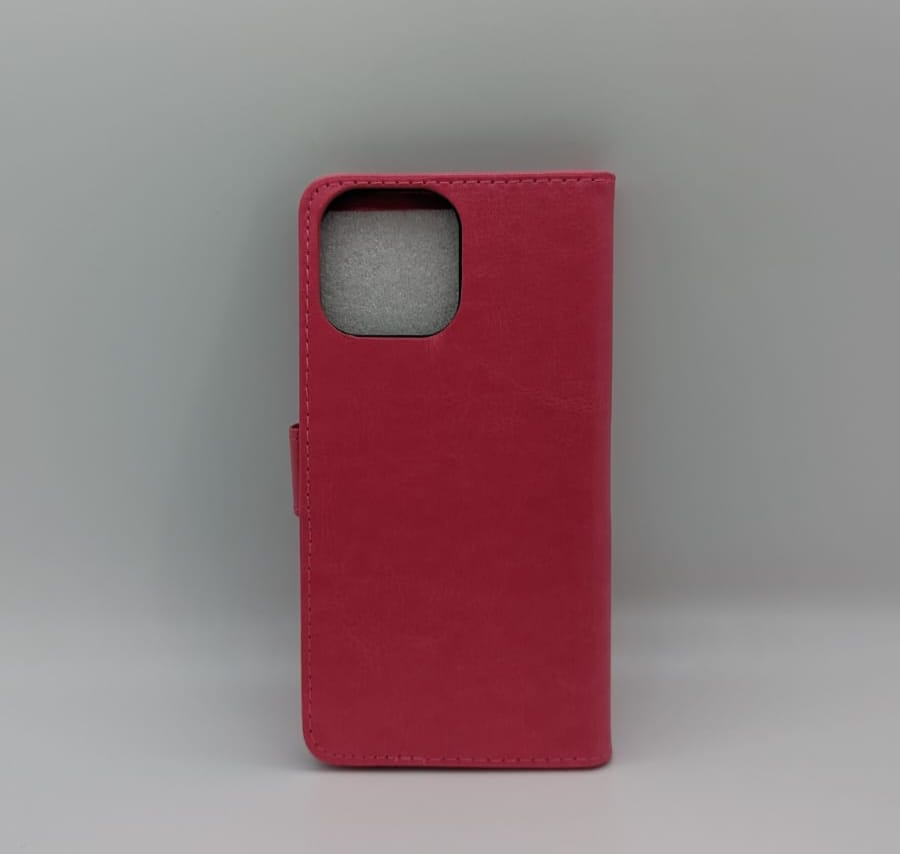 Iphone 13pro Max  Wallet Cover Red