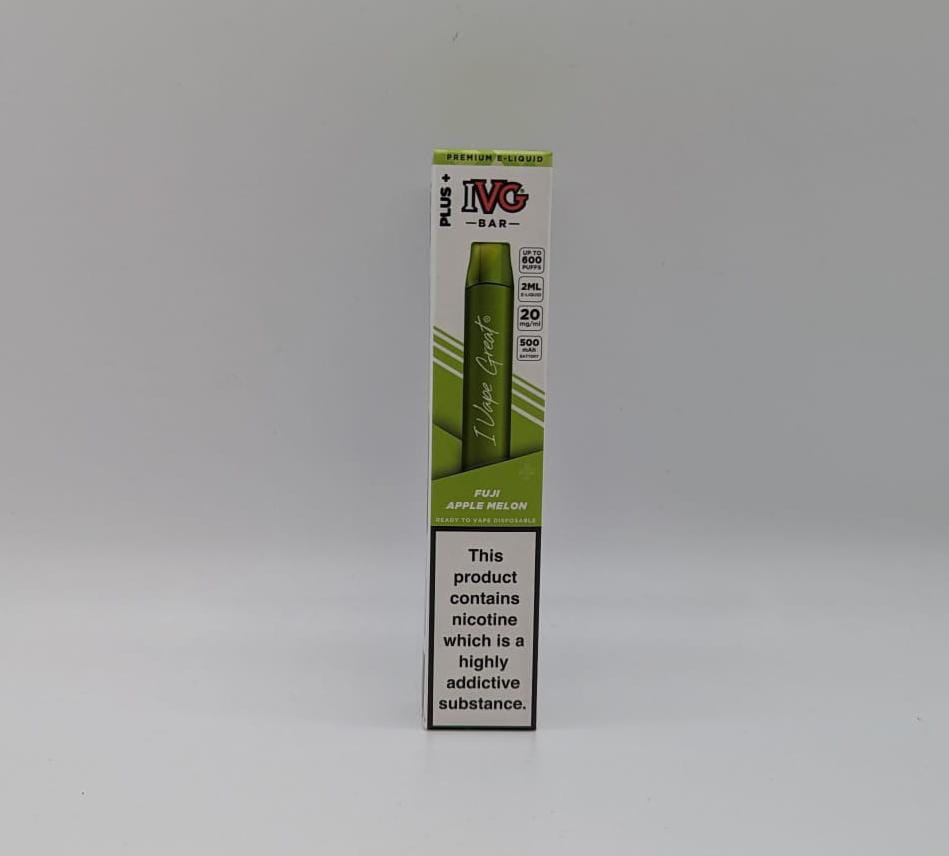 Ivg Bar Disposable Vape Plus Fuji Apple Melon  20mg/ml