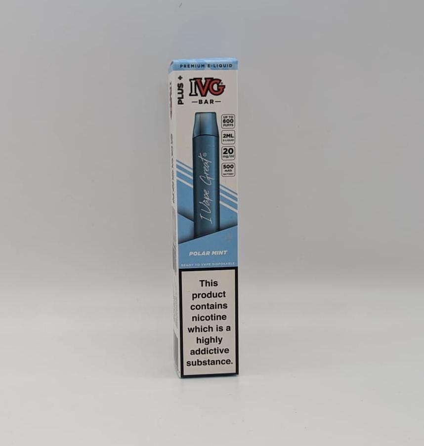 Ivg Bar Disposable Vape Plus  Polar Mint 20mg/ml