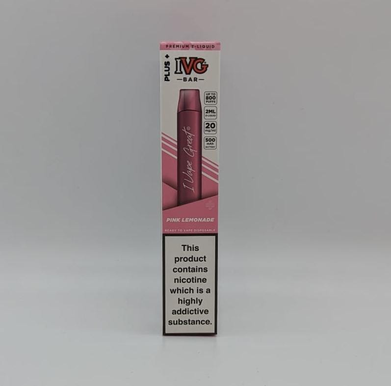 Ivg Bar Disposable Vape Plus Pink Lemonade 20mg/ml