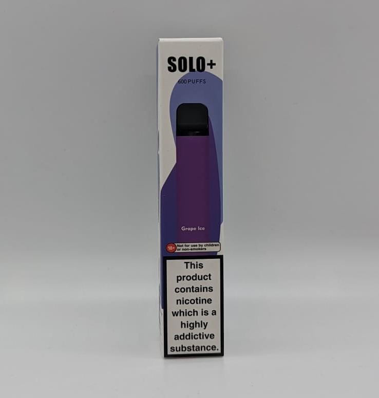 Solo+600 Puffs Grape Ice