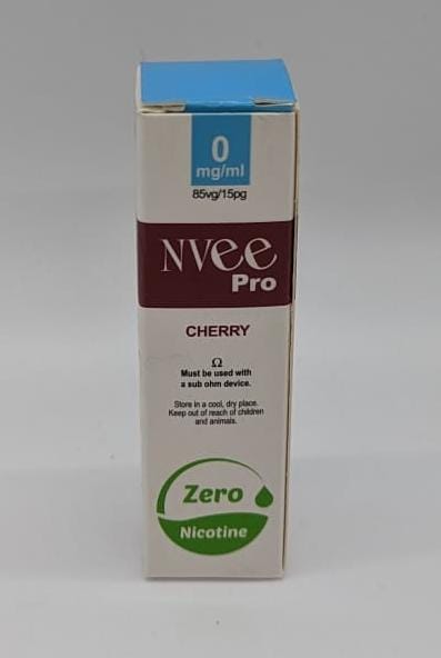 Nvee E-liquid Cherry 0mg/ml