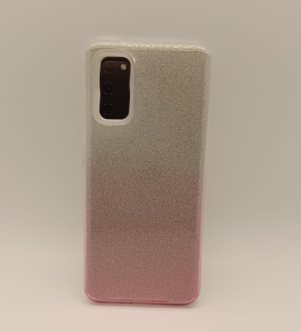 Samsung S20 Pink Silver Phone Case