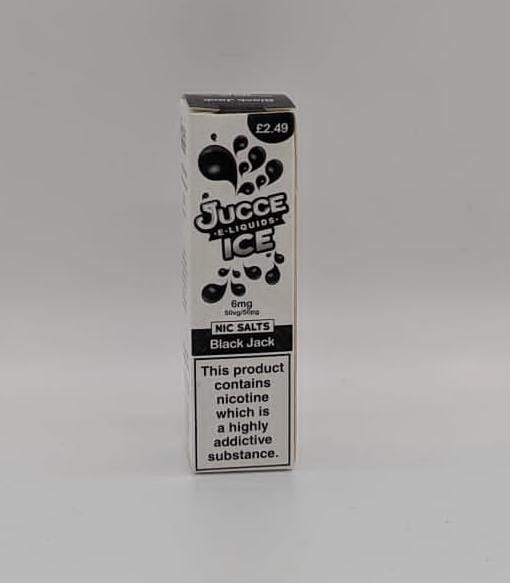 Jucce E- Liquids Ice  Black  Jack