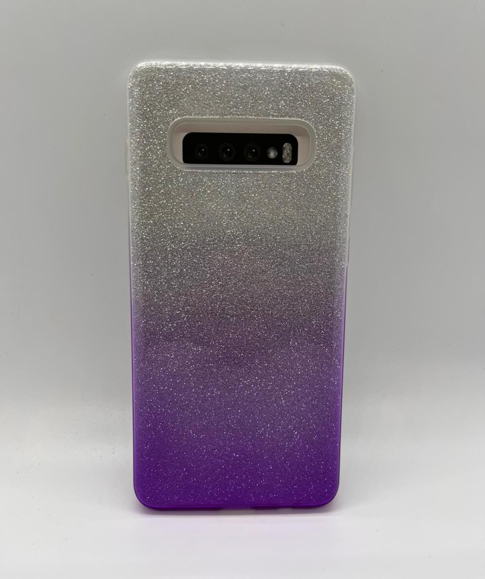 Samsung S10 Plus Silver Purple Case