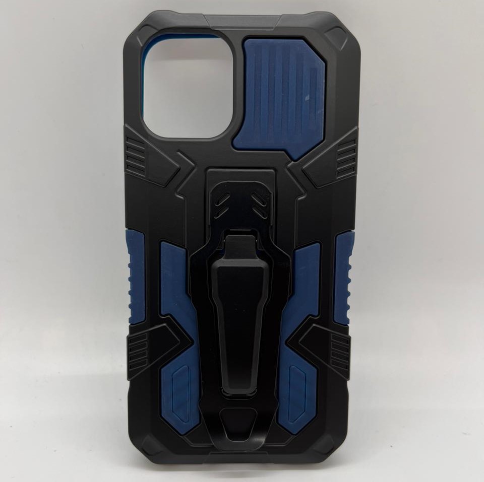 I Phone 12 Mini Blue & Black  Case