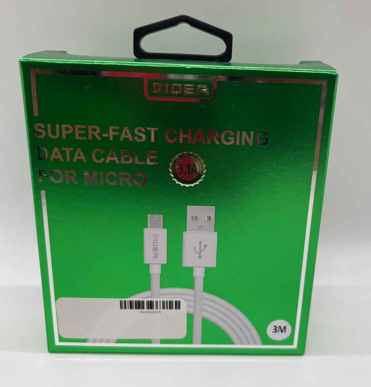 Super- Fast Charging Data Cable For  Micro 3m