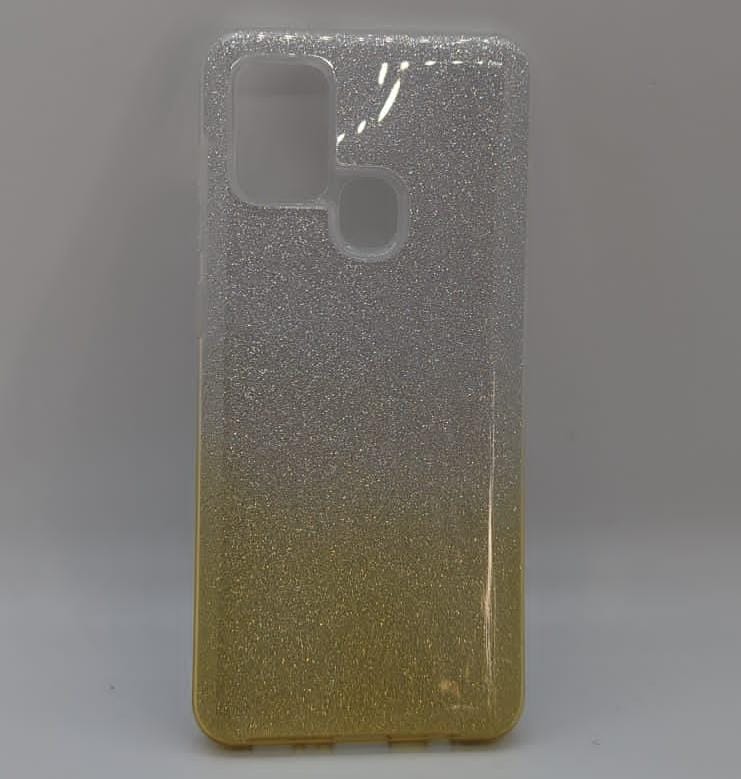 Samsung A21s Silver & Golden  Case