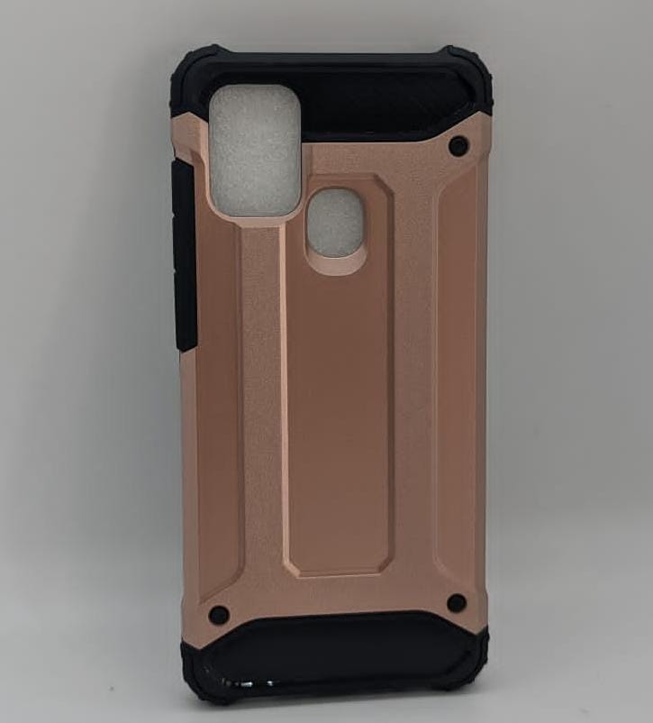 Samsung A21s Black & Golden Case