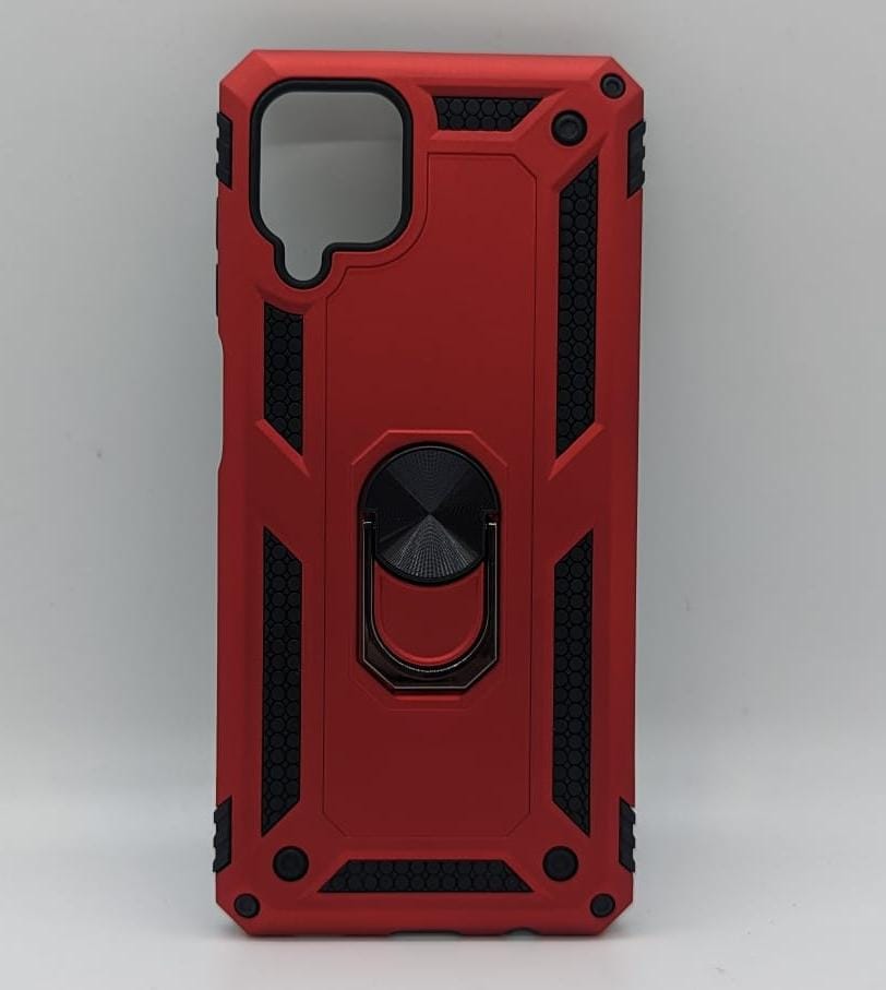 Samsung A12 5g Ring Case Red