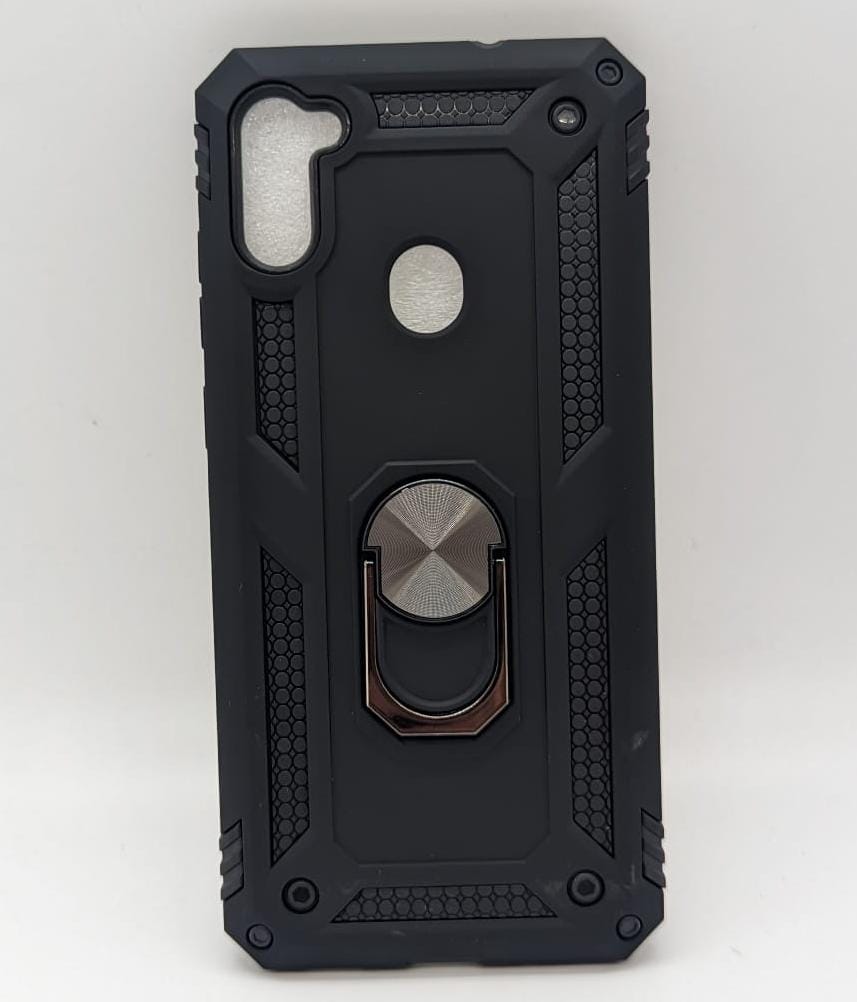 Samsung A11 Ring Case Black