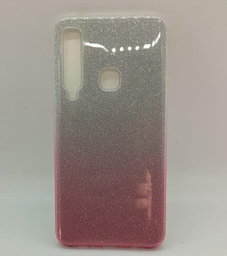 Samsung A9 Pink & Silver Case