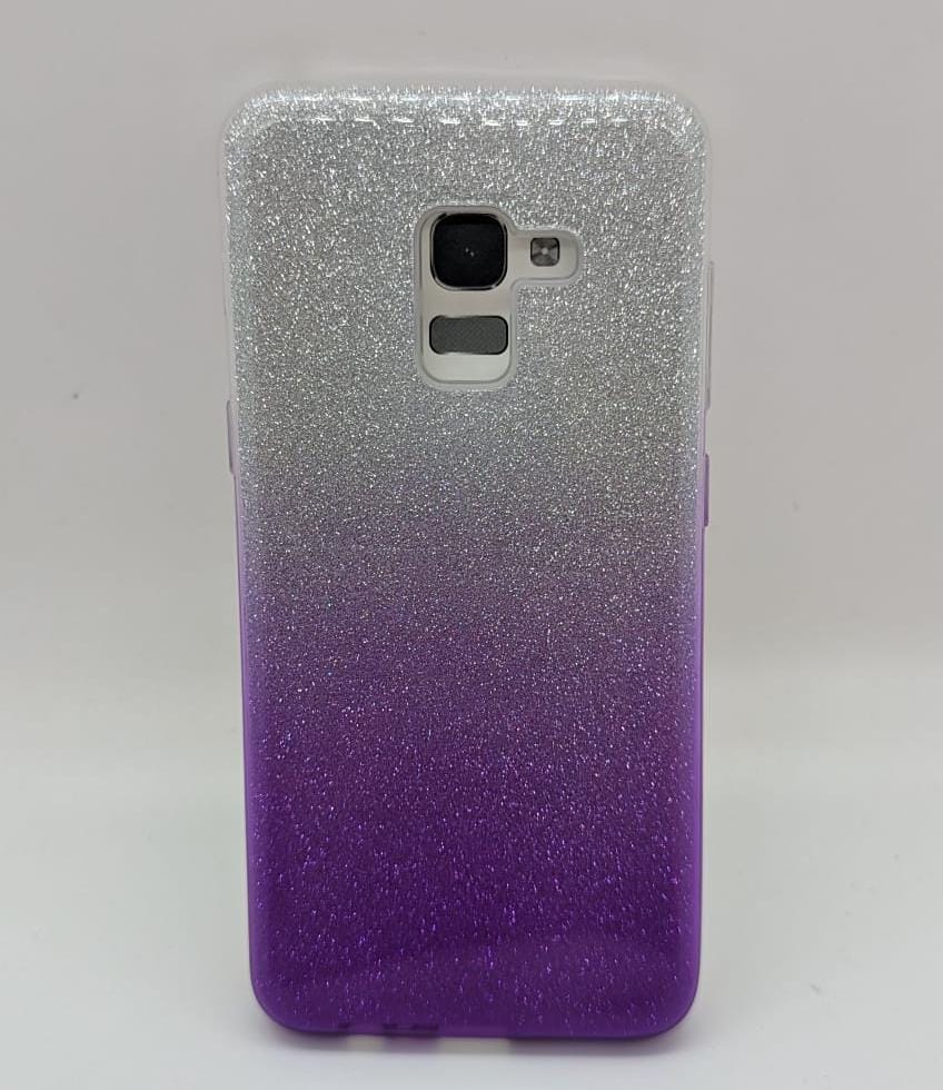 Samsung  A5 Silver & Purple Case