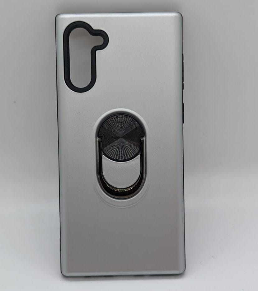 Samsung Note 10  Ring Case  Silver